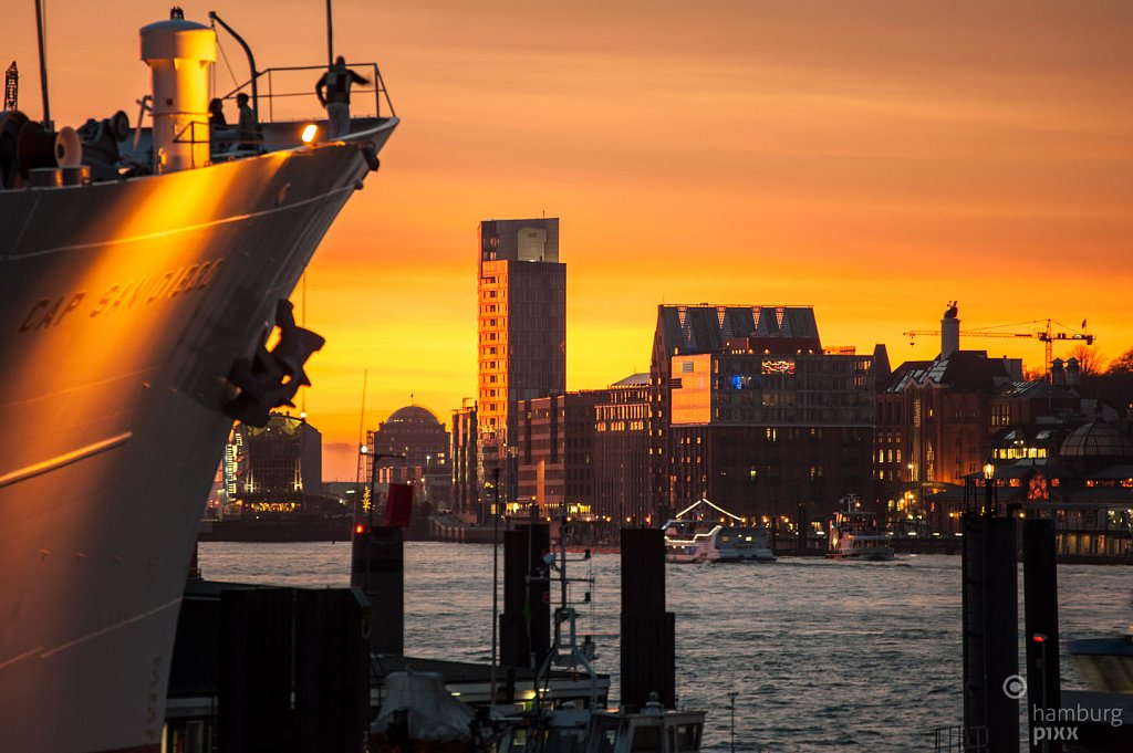 Hamburg in Flammen